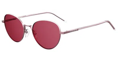 Moschino Love Mol023/s W6q/u1 Women's Sunglasses Pink Size 53
