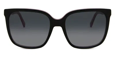 Moschino Love Mol044/s 807/9o Occhiali Da Sole Neri Per Donna In Black