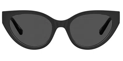 Moschino Love Mol064/s 807/ir Women's Sunglasses Black Size 53