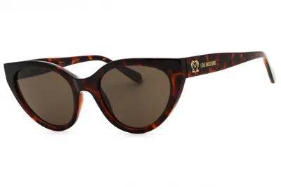 Moschino Love Mol064/s Sunglasses In Brown