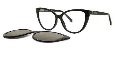 Moschino Love Mol066/cs With Clip-on Women's Glasses, Black, Size 54