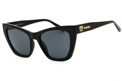 Moschino Love Mol070/s 0807 Ir Black/dark Grey