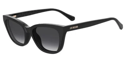 Moschino Love Mol071/cs With Clip-on Women's Glasses, Black, Size 53