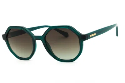 Moschino Love Mol076/s Sunglasses In Green
