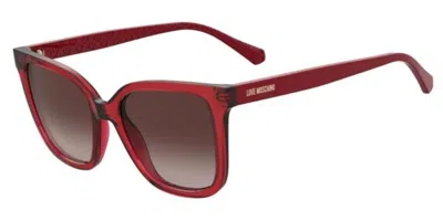 Moschino Love Mol077/s C9a/ha Women's Sunglasses Red Size 53