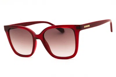 Moschino Love Mol077/s Sunglasses In Red