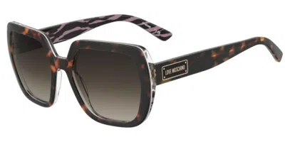 Moschino Love Mol082/s Map/ha Occhiali Da Sole Tartarugatishell Per Donna