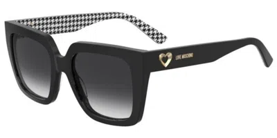 Moschino Love Mol099/s 7rm/9o Women's Sunglasses Black Size 53