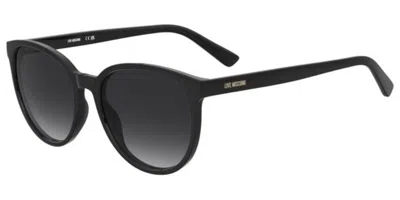 Moschino Love Mol103/s 807/9o Women's Sunglasses Black Size 55
