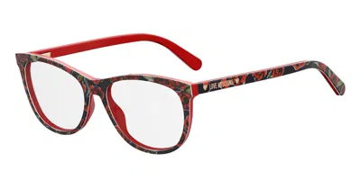 Moschino Love Mol524 Women's Glasses, Red, Size 53 In Multi