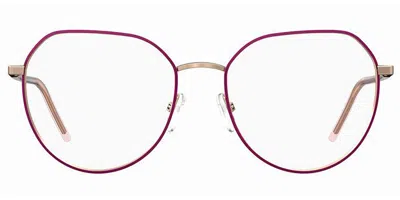 Moschino Love Mol560 Women's Glasses, Pink, Size 54 In Gold