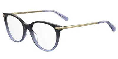 Moschino Love Mol570 1x2 Occhiali Da Vista Purple Per Donna (solo Montatura)
