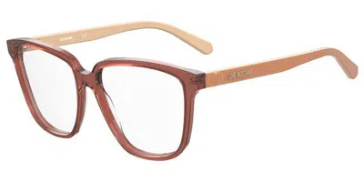Moschino Love Mol583 Women's Glasses, Brown, Size 55
