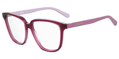 Moschino Love Mol583 Women's Glasses, Red, Size 55