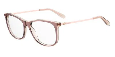 Moschino Love Mol589 C9n Occhiali Da Vista Rosa Per Donna (solo Montatura) In Pink