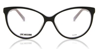 Moschino Love Mol591 807 Women's Glasses Black Size 57 - Free Lenses - Blue Light Block Available In Neutral