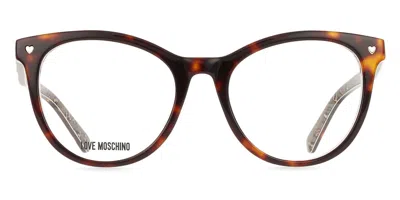 Moschino Love Mol592 Women's Glasses, Clear, Size 51
