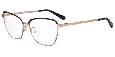 Moschino Love Mol594 Women's Glasses, Gold, Size 56 In Multi