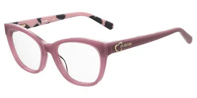 Moschino Love Mol598 Women's Glasses, Pink, Size 53