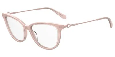 Moschino Love Mol600 Women's Glasses, Pink, Size 53