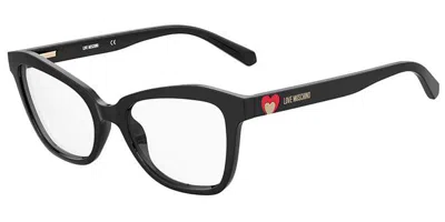 Moschino Love Mol604 Women's Glasses, Black, Size 52