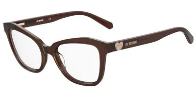 Moschino Love Mol604 Women's Glasses, Brown, Size 52