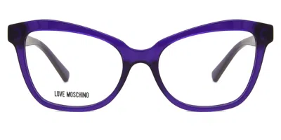 Moschino Love Mol604 Women's Glasses, Purple, Size 52