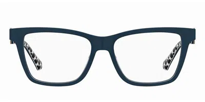 Moschino Love Mol610 Women's Glasses, Blue, Size 52