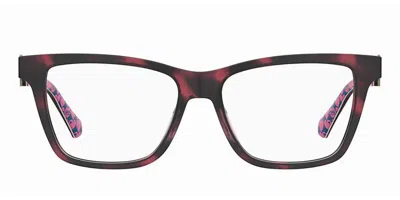 Moschino Love Mol610 Women's Glasses, Tortoiseshell, Size 52