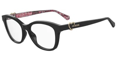 Moschino Love Mol620 Women's Glasses, Black, Size 52