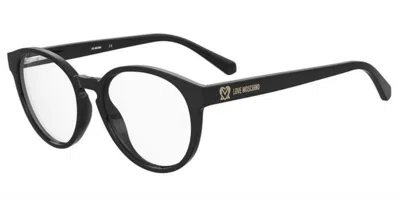 Moschino Love Mol626 Women's Glasses, Black, Size 52