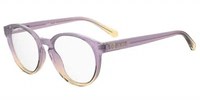 Moschino Love Mol626 Women's Glasses, Yellow, Size 52