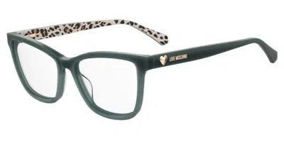 Moschino Love Mol632 Women's Glasses, Green, Size 54