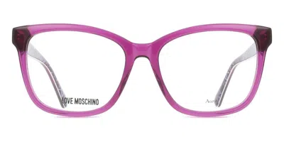 Moschino Love Mol638 Women's Glasses, Purple, Size 54