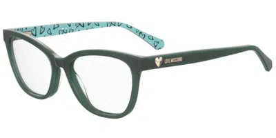 Moschino Love Mol639 Women's Glasses, Green, Size 54