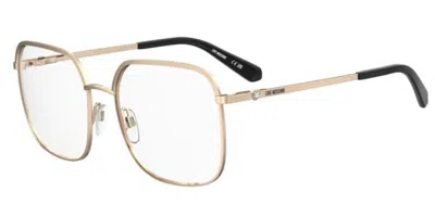 Moschino Love Mol642 Women's Glasses, Gold, Size 56