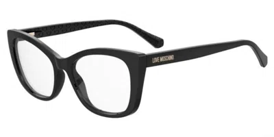 Moschino Love Mol644 Women's Glasses, Black, Size 53