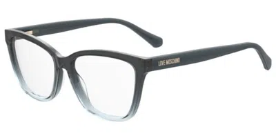 Moschino Love Mol645 Women's Glasses, Blue, Size 55