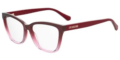 Moschino Love Mol645 Women's Glasses, Red, Size 55