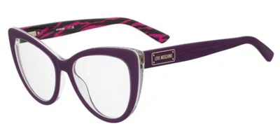 Moschino Love Mol649 Sdh Occhiali Da Vista Rosa Per Donna (solo Montatura)