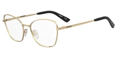 Moschino Love Mol677 Women's Glasses, Gold, Size 55