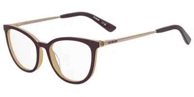 Moschino Love Mol678 Women's Glasses, Purple, Size 54