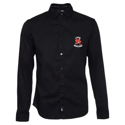 Pre-owned Moschino Love , Black Shirt