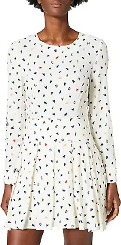 Pre-owned Moschino Love  White Viscose Dress
