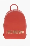 Moschino Love  Faux Leather Backpack With Lettering Logo