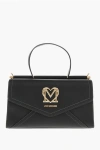 Moschino Love  Faux Leather Hande Bag