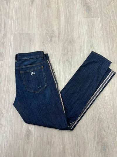Pre-owned Moschino Love  Jeans Y2k In Blue