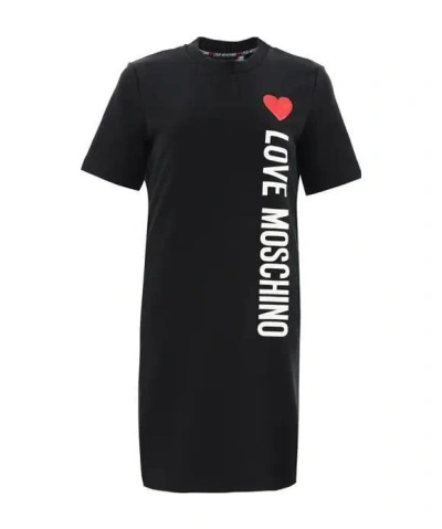 Moschino Love  Lady Dress W5a0212-4165-c74 In Black