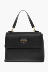 Moschino Love  Saffiano Faux Leather Hande Bag With Removable