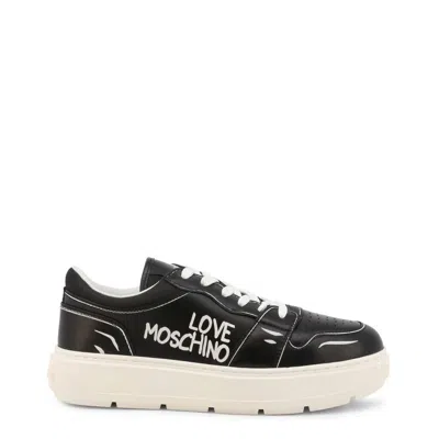 Pre-owned Moschino Love  Sneakers Black Women Ja15254g1giaa_00a